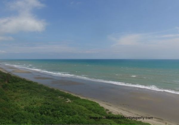 beachfront lot hillside south view 