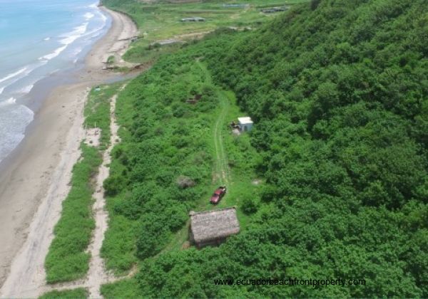 Property includes flat shelf plus hillside