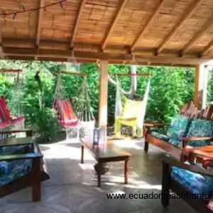 casita outdoor living area