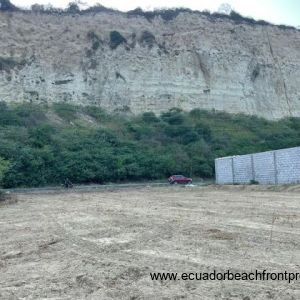 beachfront lot with mountain view