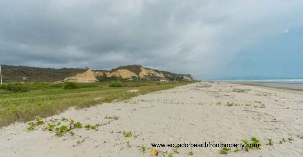 Beach lot for sale in Ecuador
