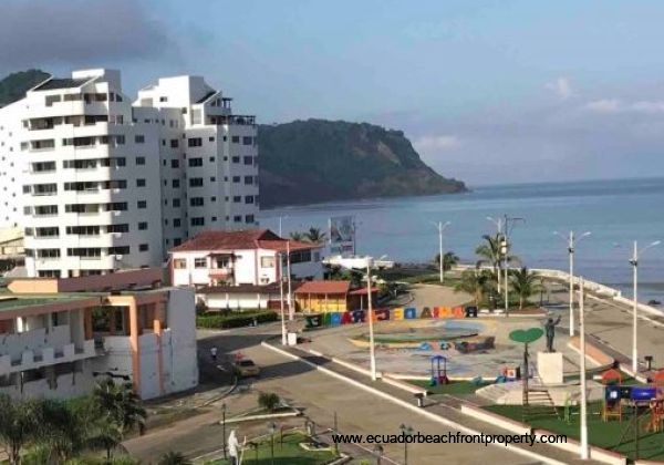 Daytime view from the balcony