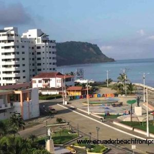 Daytime view from the balcony