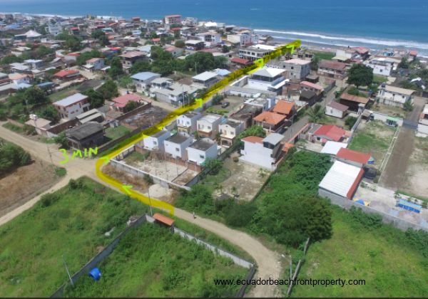 3 minute walk to ocean view