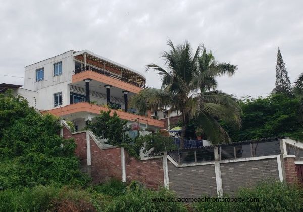 exterior facade of the home