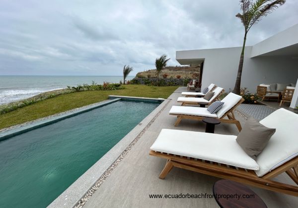 Luxury beachfront home in Ecuador