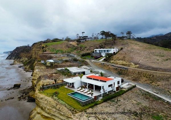 Luxury home for sale on the beach in Ecuador
