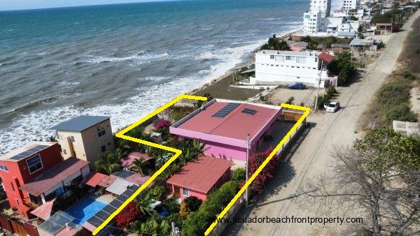 Beachfront Home for Sale in Crucita Beachfront Home for Sale in Crucita