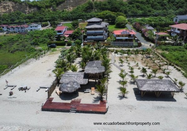Beachfront hotel or private estate