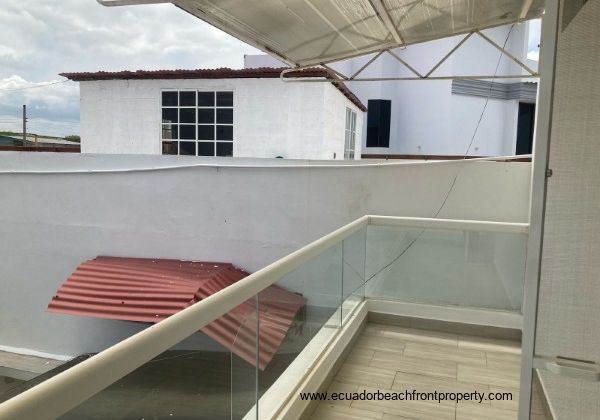 Backyard balcony