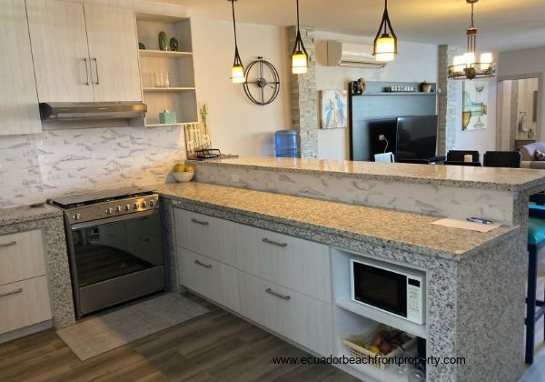 kitchen with gas stove and oven