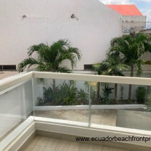 Backyard balcony