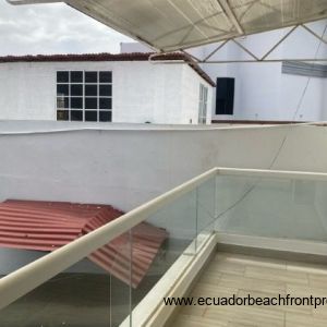 Backyard balcony
