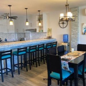 Dining and kitchen