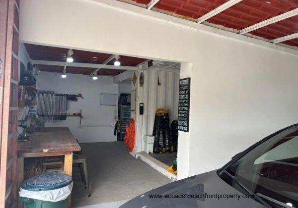 Garage and workshop