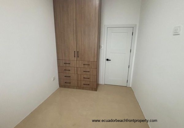 2nd floor, Third bedroom with window treatments and wardrobe