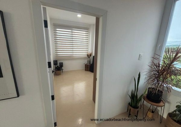 2nd floor, Third bedroom with window treatments and wardrobe