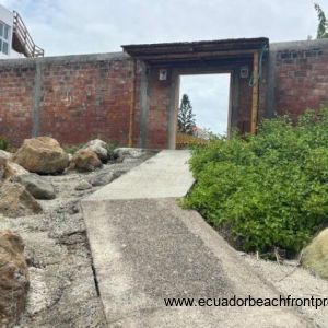 Ramp to beach