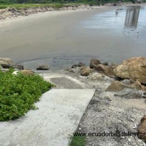 Ramp to beach