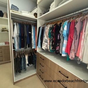 Large walk-in closet 
