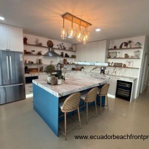 Newly remodeled kitchen