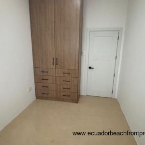2nd floor, Third bedroom with window treatments and wardrobe
