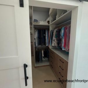 Large walk-in closet 