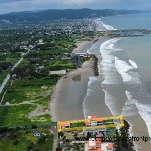 Large beachfront property near a marina
