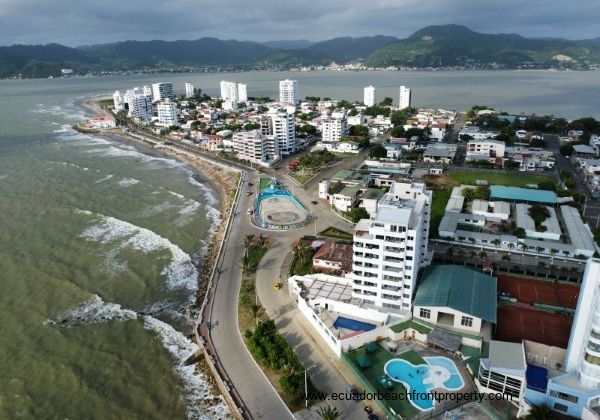 drone views across the Bahia peninsula