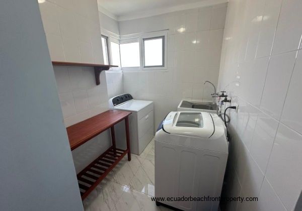 laundry room on main floor