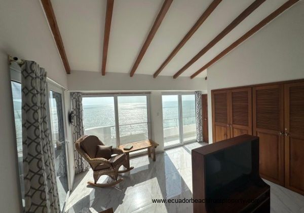 upper floor master suite with private bathroom