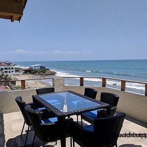 Jaw Dropping Beachfront Penthouse with Elevator and Pool