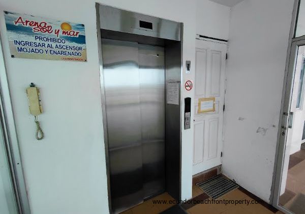Elevator access.