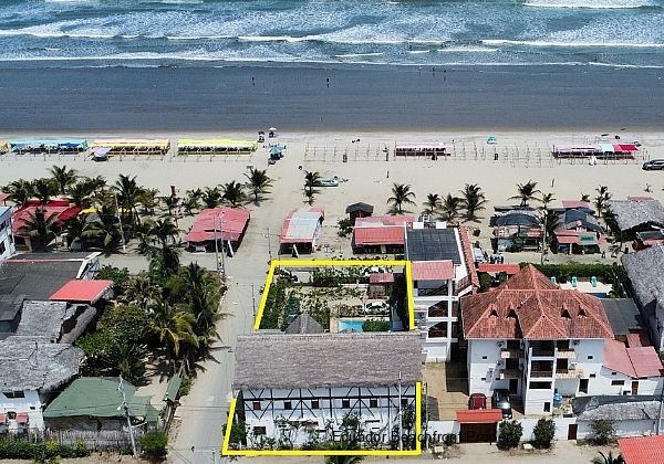 Beachfront Hotel for Sale in Ecuador