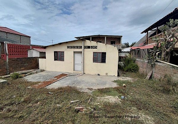 Fixer upper or tear down on a beachfront corner lot
