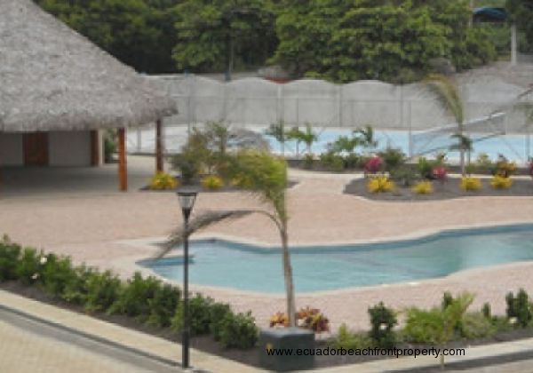 Pool, cabana and tennis courts